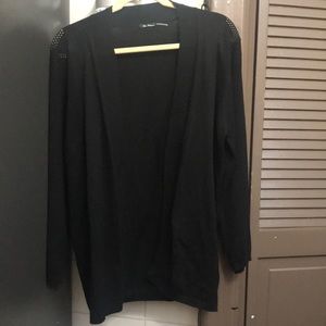 Vila Milano black open cardigan size Med